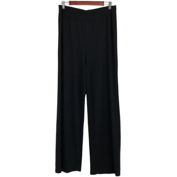 Aritzia Wilfred Black Pernelle Wide Leg Kick Flare Trousers size S - Picture 2 of 16